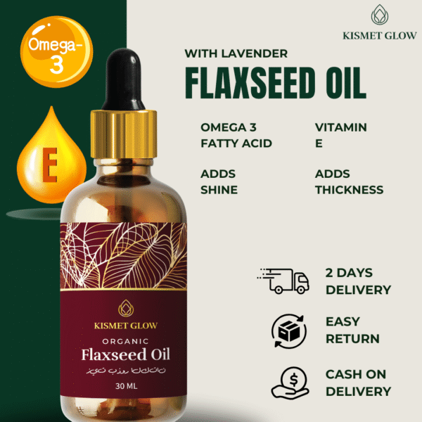 10 Organic Flaxseed Hair Oil | 30 ml