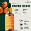 Organic Pumpkin Seed hair Oil 30 ml | Best Top Gain Oil