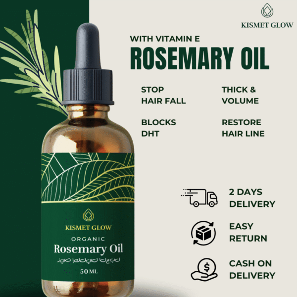 7 Organic Rosemary Oil | Hair Growth Solution